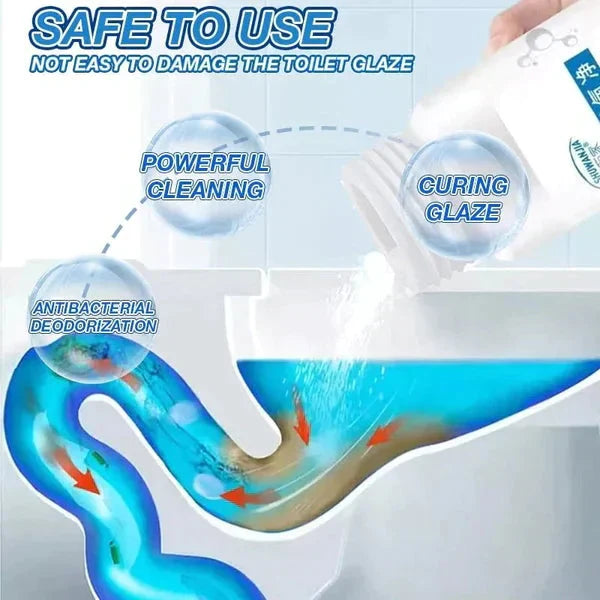 Powerful Toilet Cleaner Active Oxygen Agent