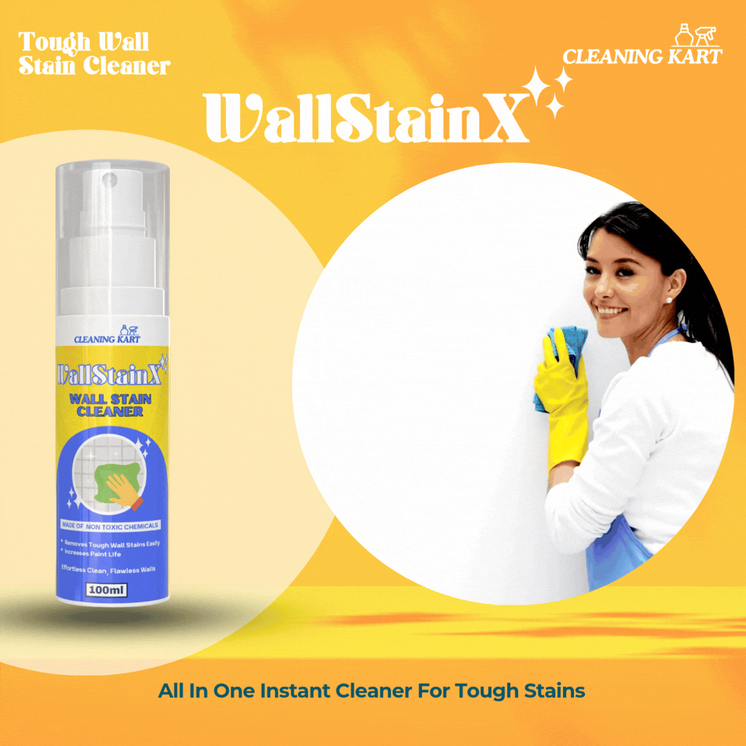 Wall Stain X - Instant Wall Stain Removal Spray For Home | Pack Of 2