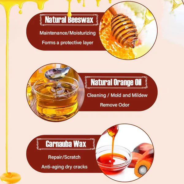 GLOWOOD™ Bee Wax Wood Furniture Polish [ Pack of 2 ]