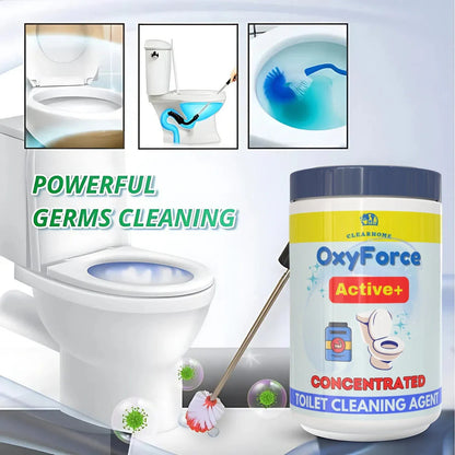 OxyForce Active+ Concentrated Toilet Cleaning Agent [ Pack of 2 ]