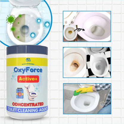 OxyForce Active+ Concentrated Toilet Cleaning Agent [ Pack of 2 ]