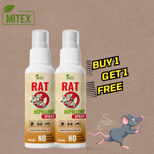 Rat Repellent Spray - Safe, Effective Rat Protection (100 ML)