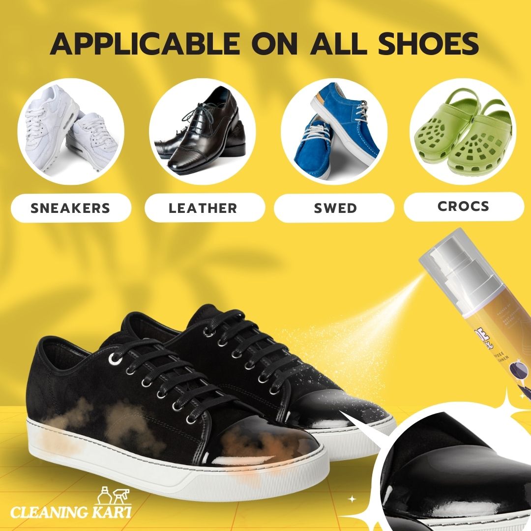 ShoeFlex – Ultimate Shoe Shine & Stain Removal Spray | Pack of 2